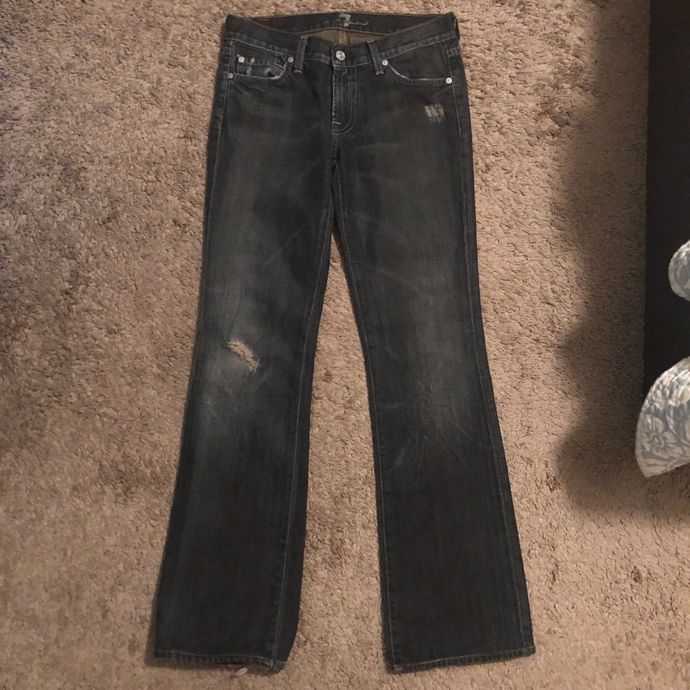 7 FOR ALL MANKIND Distressed Jeans